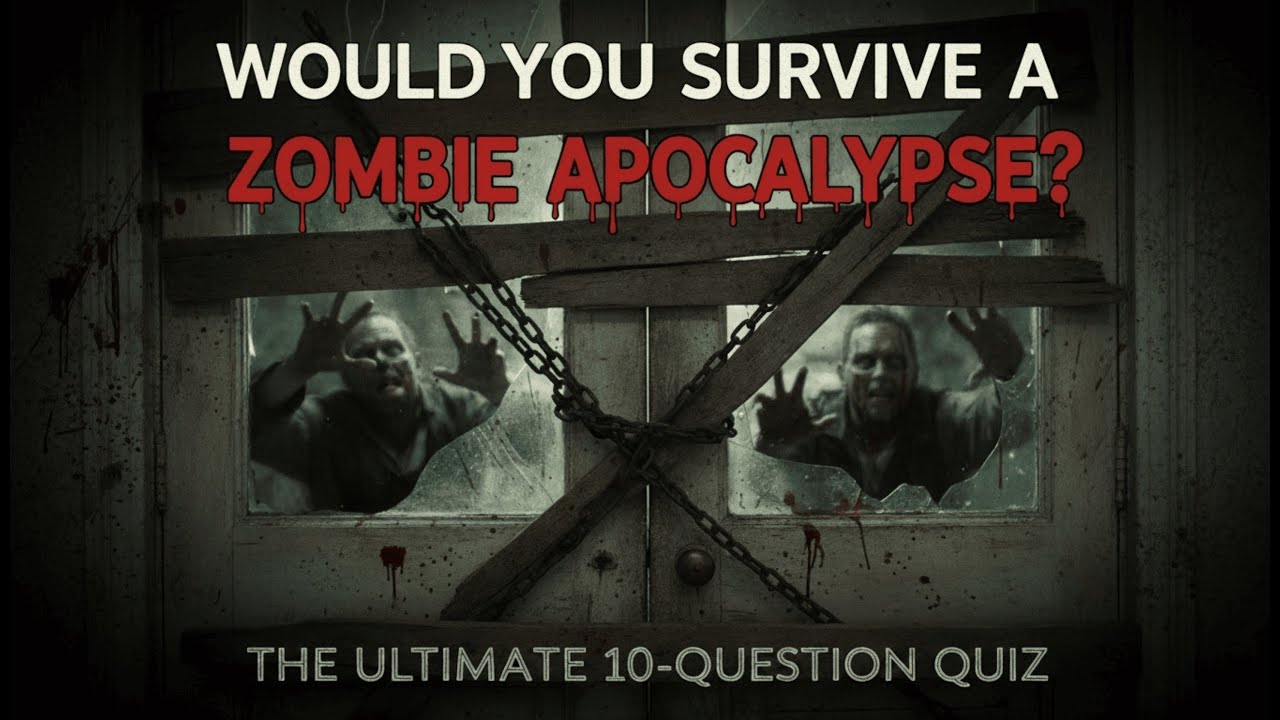 Would You Survive the Zombie Apocalypse? | Test Your Skills!