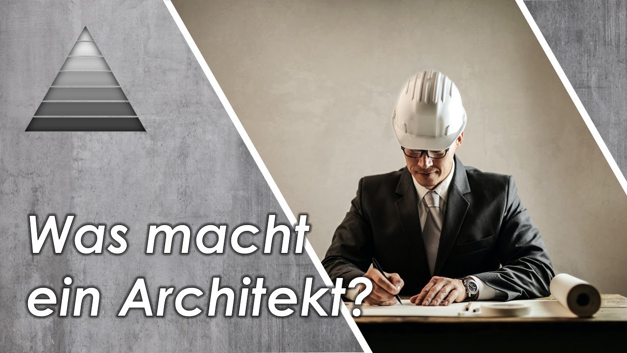 Was genau macht ein Architekt?