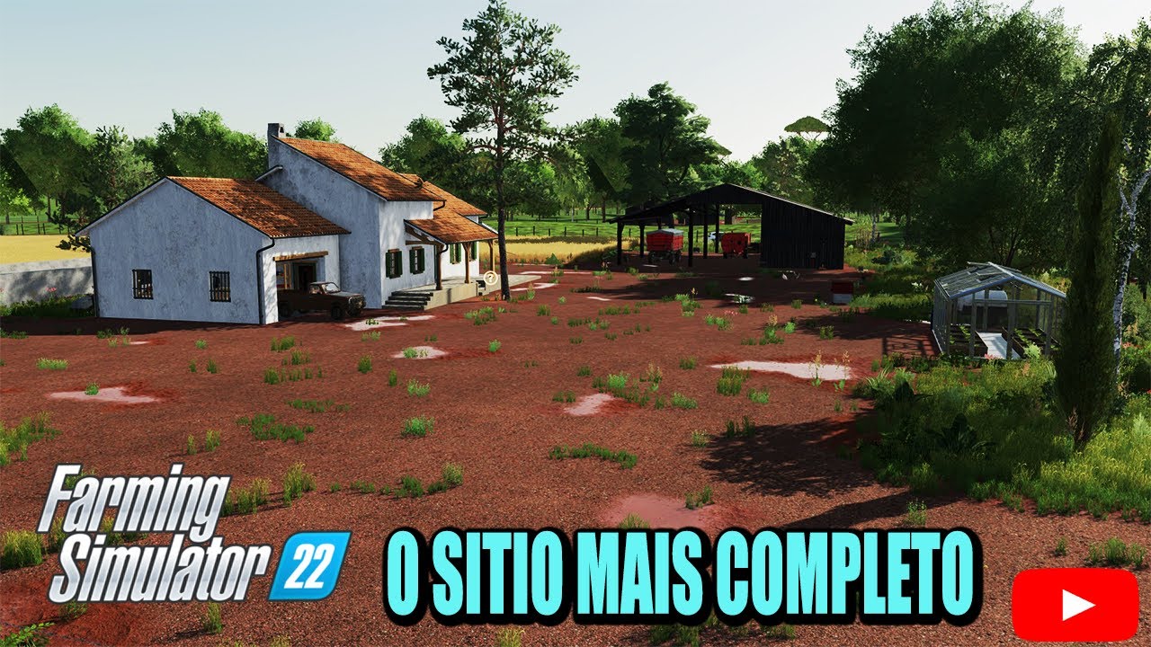 Experimente a vida rural no Brasil com o novo mapa Sitio Sucuri do Farming Simulator 22 #fs22