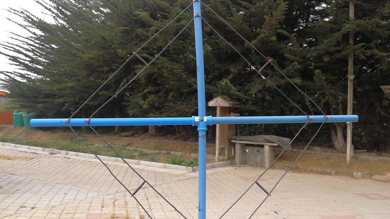 #0336 Antena BIG SIGNAL BiQuad 270 dual VHF UHF (parte 2), construcción y comparación, por XQ2CG