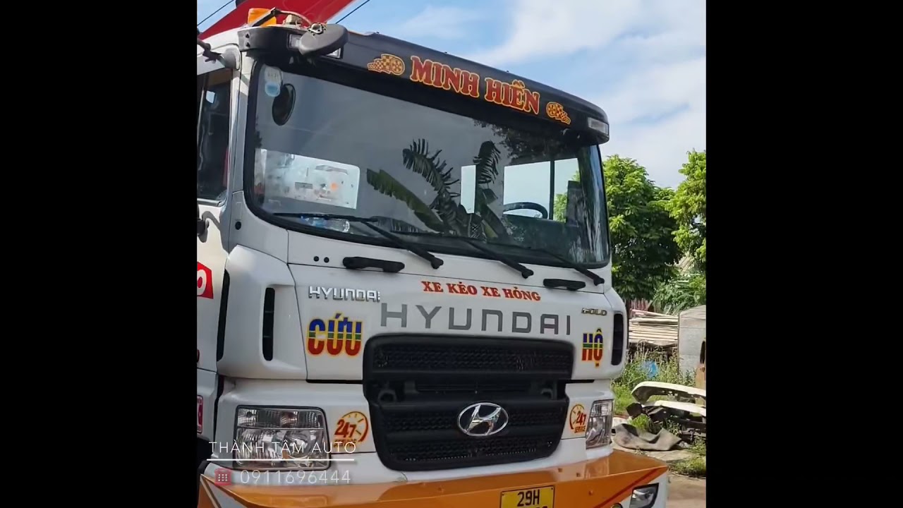 Hyundai HD170 cứu hộ 3 chức năng, s&agrave;n trượt c&agrave;ng k&eacute;o kết hợp gắn cẩu Kanglim 7 tấn