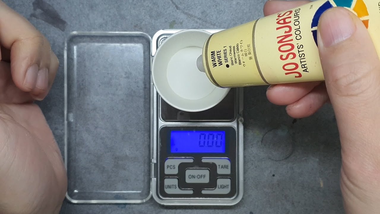 3편) 조소냐 아크릴 에어브러시 전용도료 제작및 보충설명
