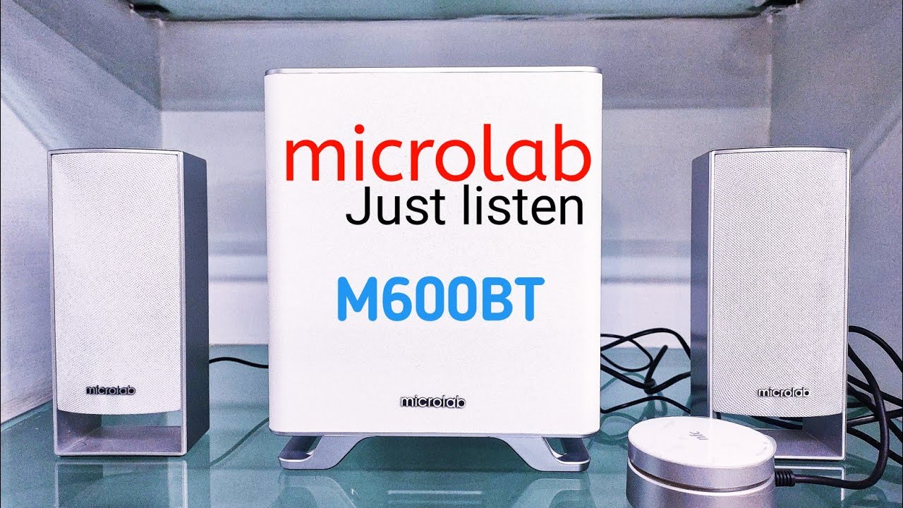 microlab m600bt bluetooth speaker unboxing & bangla review