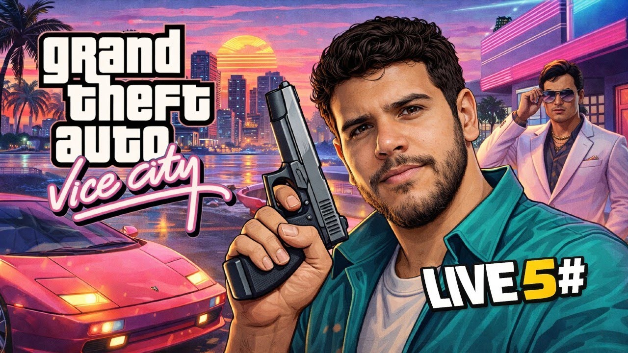 Aquecimento pro GTA 6: GTA VICE CITY!! Tentando finalizar!