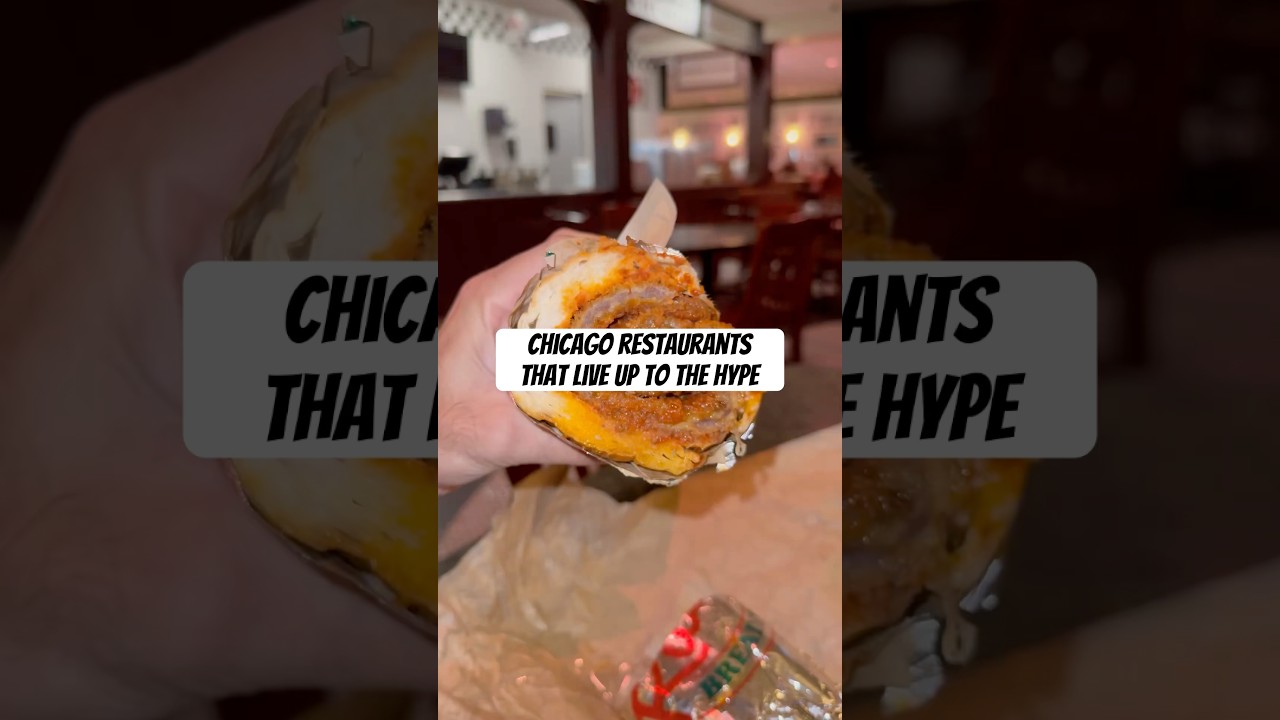 Four Chicago restaurants that actually live up to the hype🔥