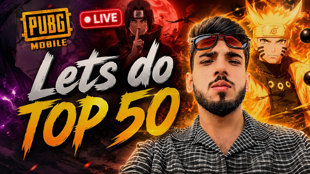 SpiderMon New Event  Lets Do Top 50  | How Tactron Live | Pubg Mobile