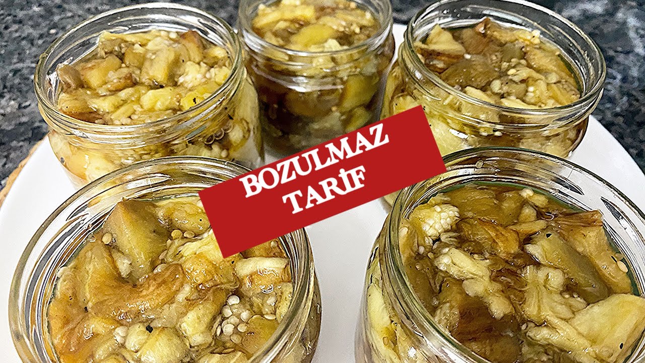 Közlenmiş Patlıcan Konservesi | Bu Yöntemle Aylarca Dayanıyor❗️Kışa Hazırlık Başlasın!