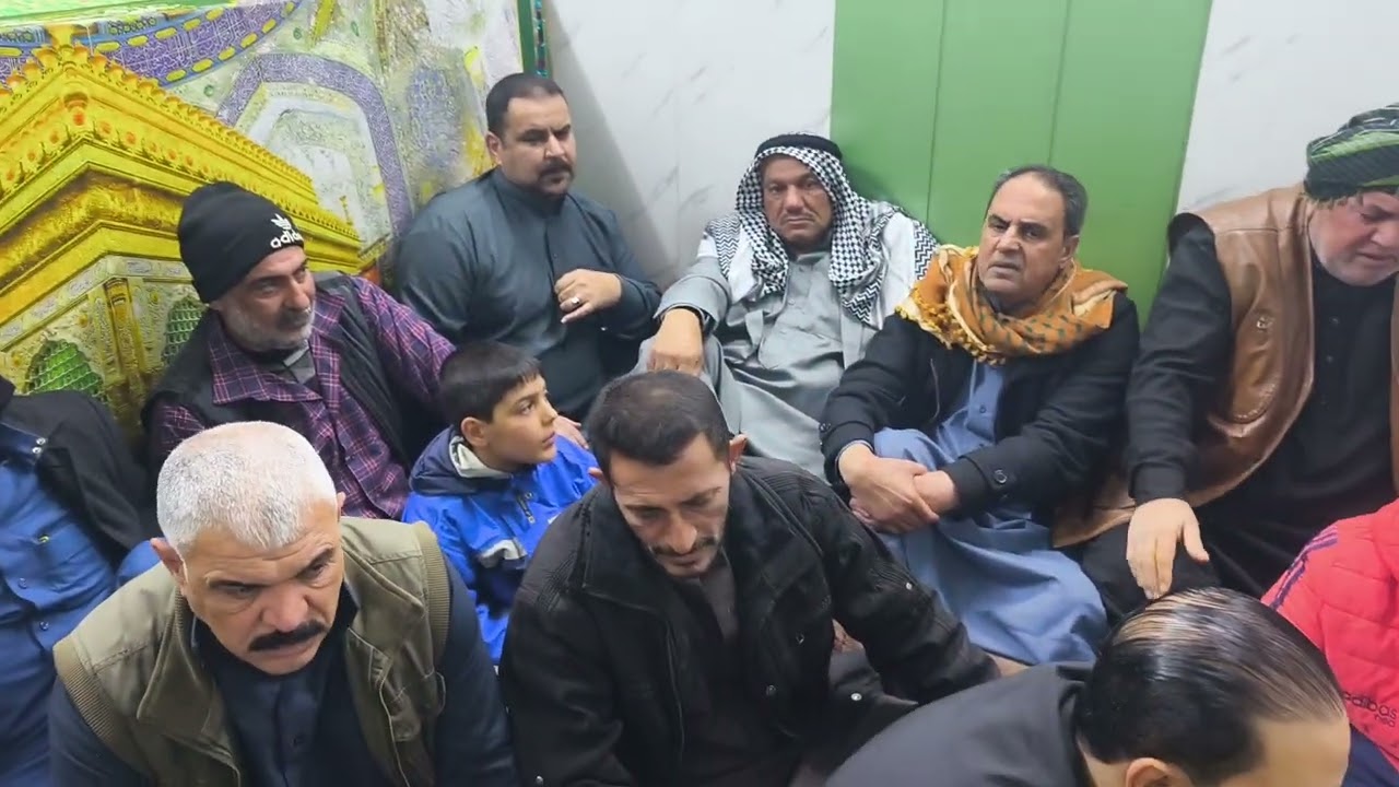 مديح في تكية الشيخ ياسين ابو حميدي المداح صدام السبعاوي جديد 2026 ذكرى ستشهاد سيدنا موسى الكاضم (ع)