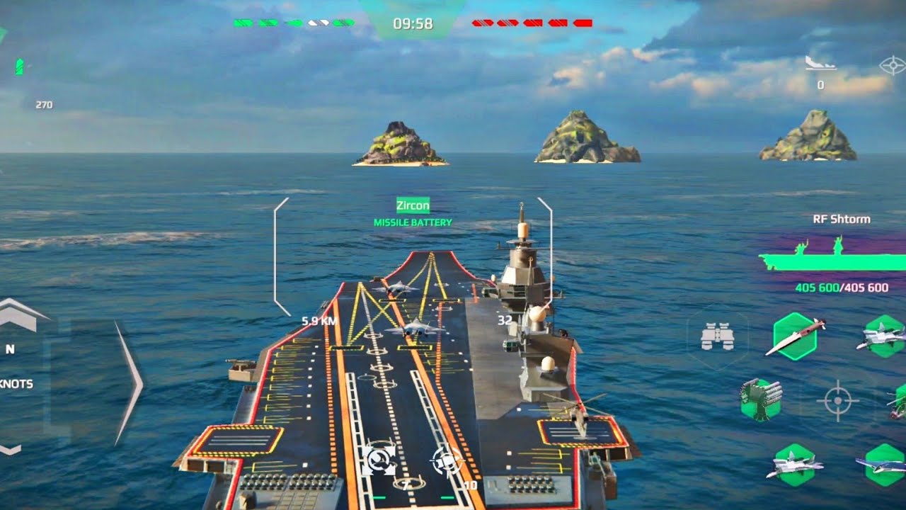 RF SHTORM in grinding Gold and Dollar | Modern Warships