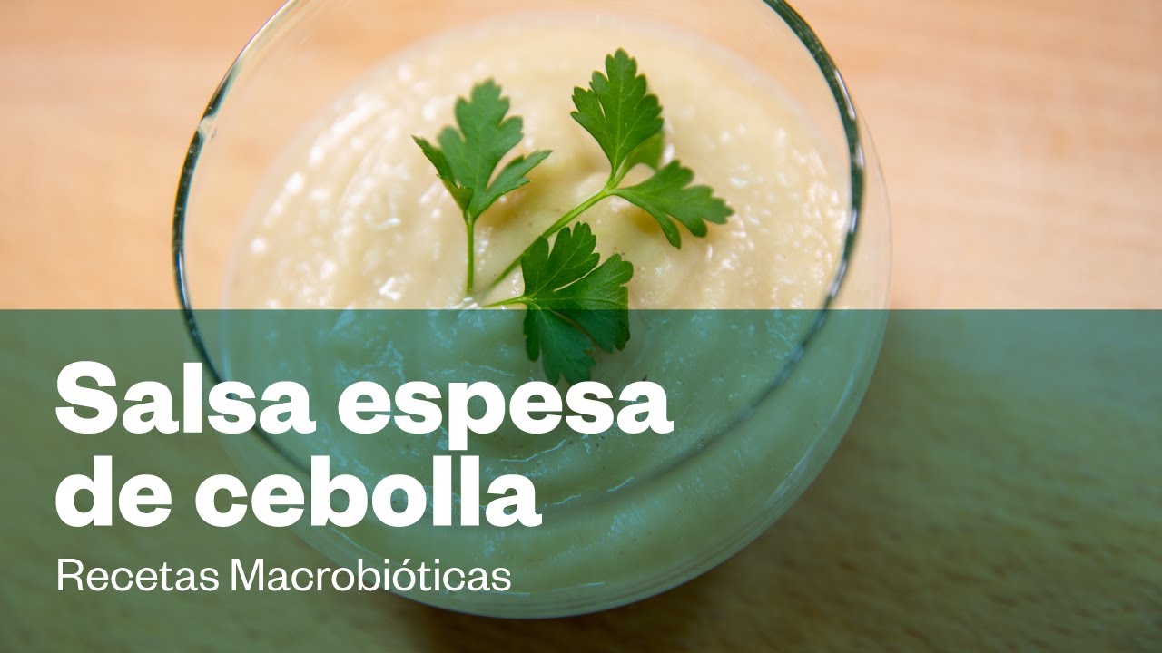 Salsa espesa de cebolla