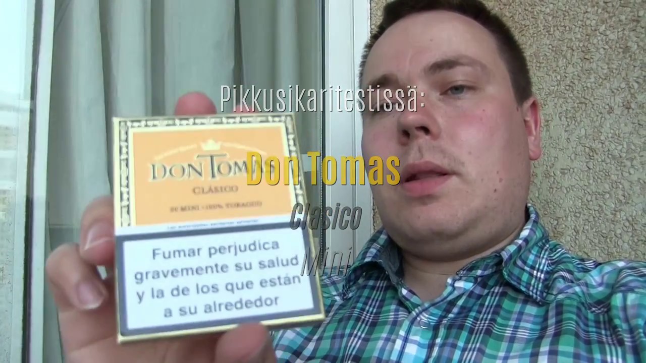 Pikkusikaritesti: Don Tomas Clasico Mini
