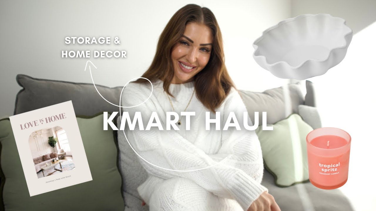 🛒 KMART HAUL | What's New at Kmart! Home Decor, Storage Hacks
