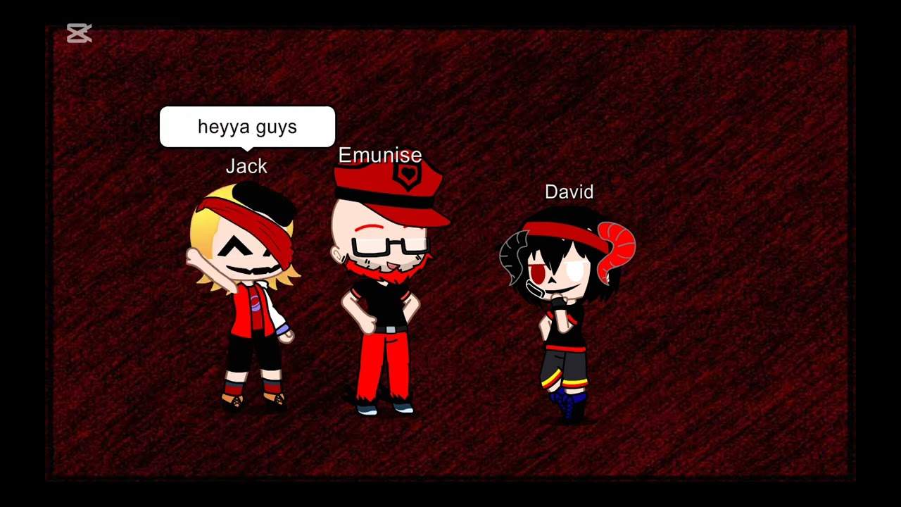 Dust meets kevin.exe an evil version if my oc(sorry if it's cringe it's my first gacha video)