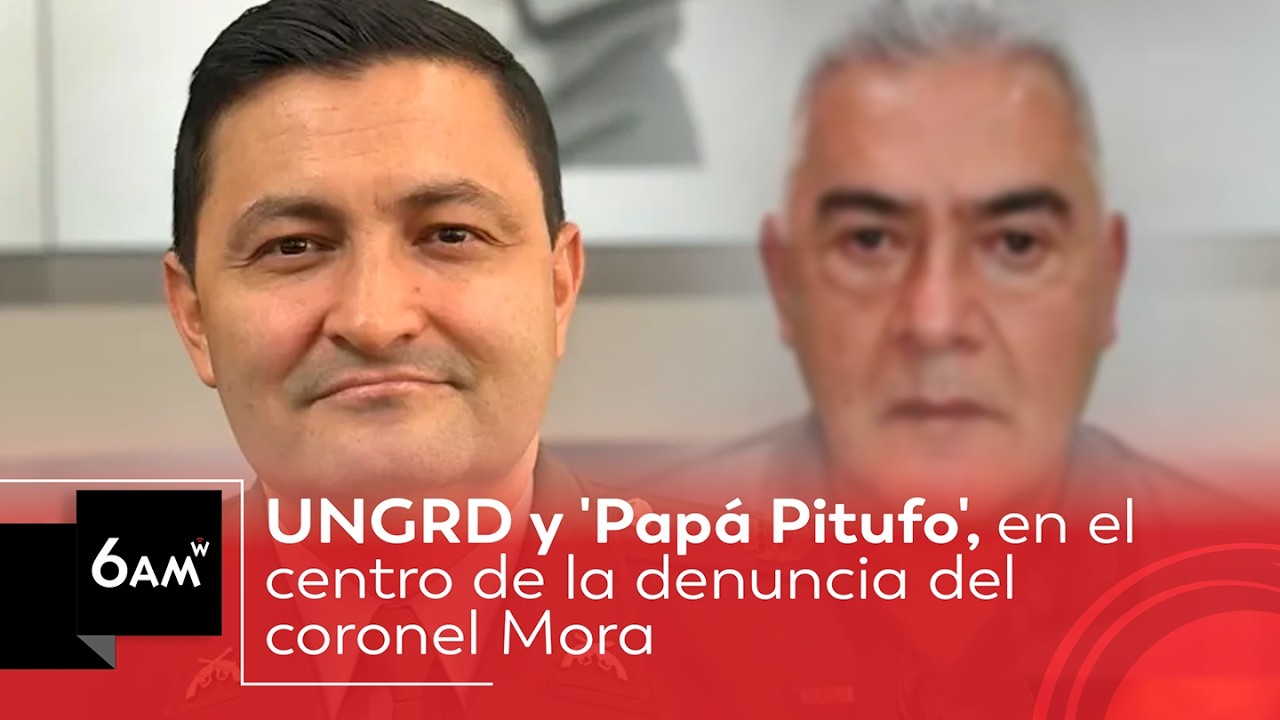 Coronel Mora habla de los casos UNGRD y ‘Papá Pitufo’: ¿tuvieron que ver con su salida? | 6AM W