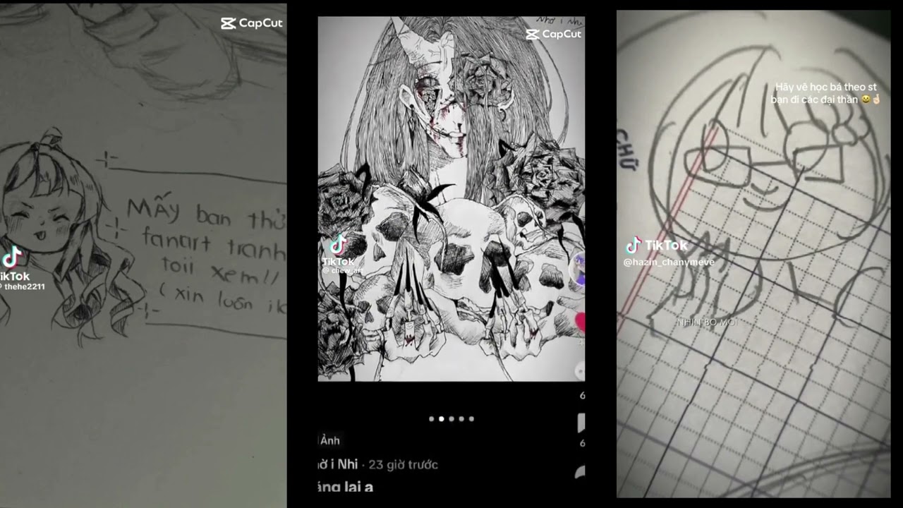 Tổng hợp tranh của các đại thần [tiktok]🥰🤗