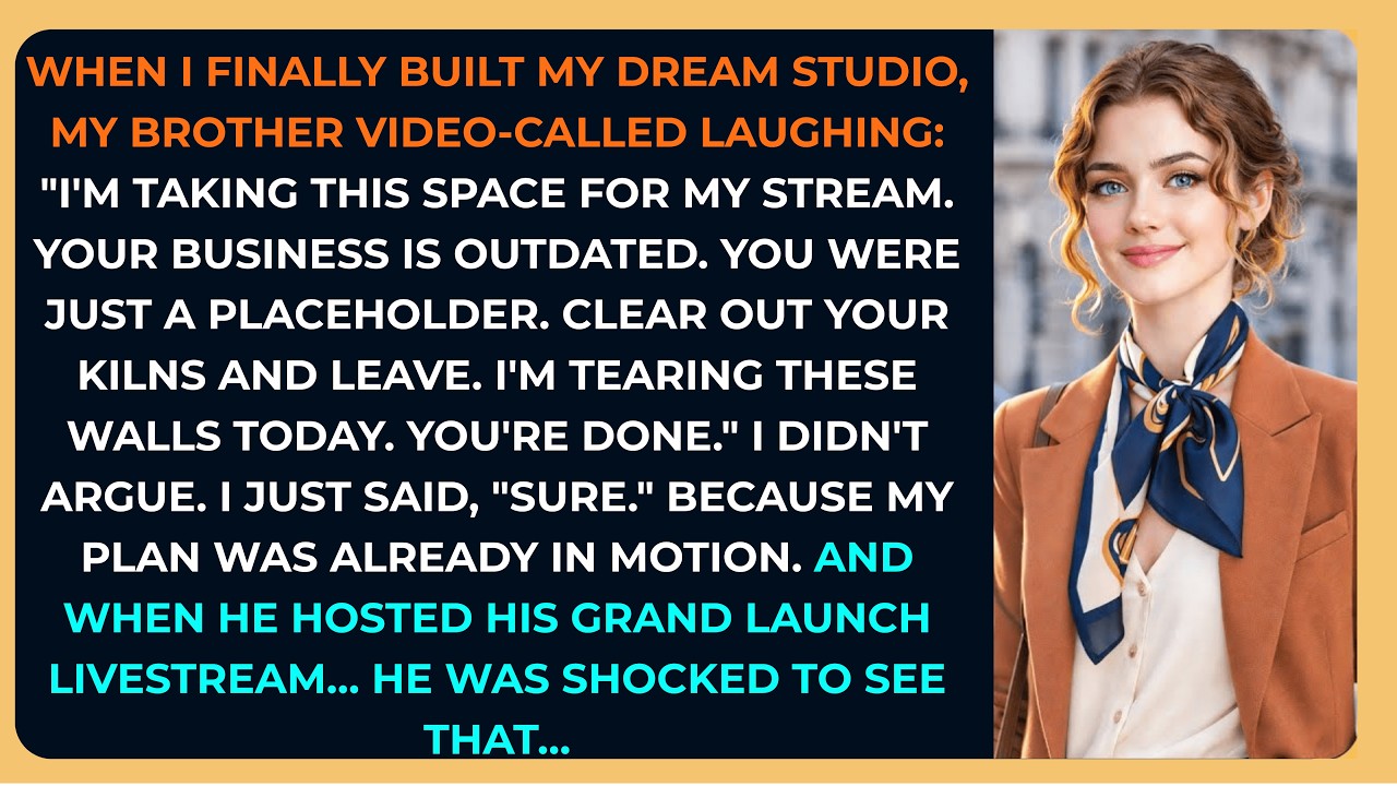 My Brother Gutted My Dream Ceramics Studio—Then Said: 