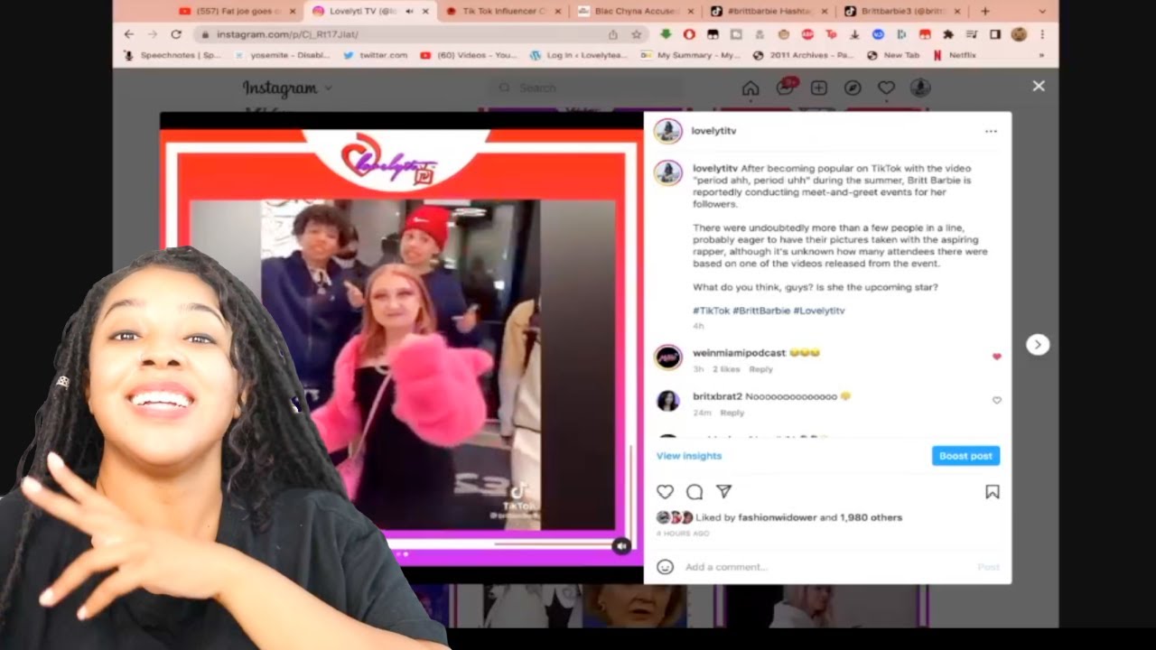 ‘Period Ah Period Uh’ Girl Blows up: Hosts a meet & greet and drops a new song - LovelyTi | Reaction
