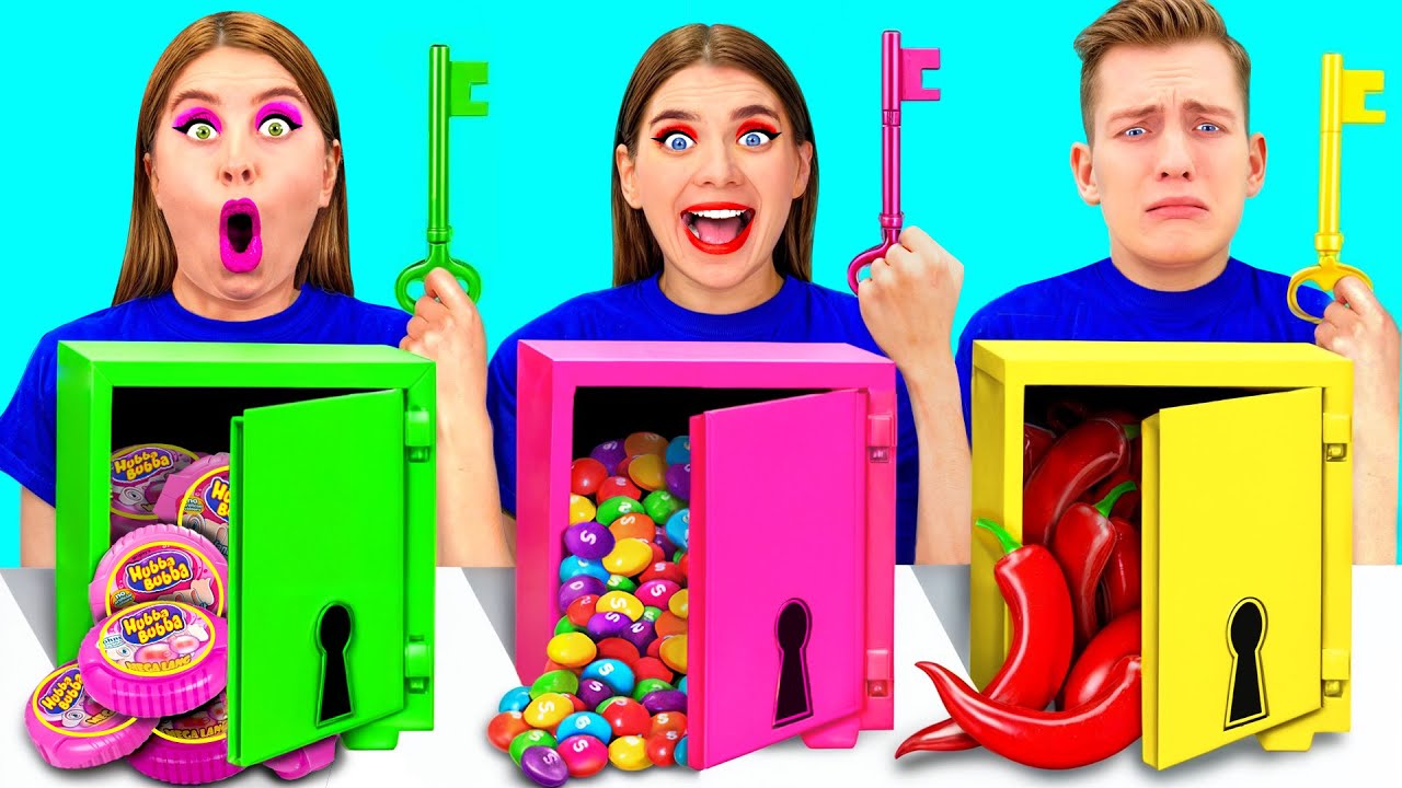 حل التحدي الغموض من 1000 مفاتيح | معركة الغذاء TeenTeam Challenge