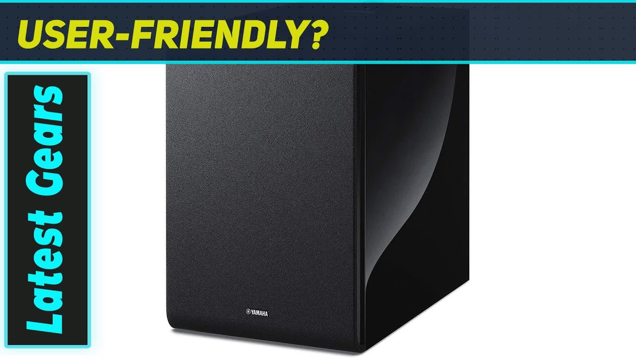 YAMAHA MusicCast SUB 100: Powerful Wireless Bass Upgrade