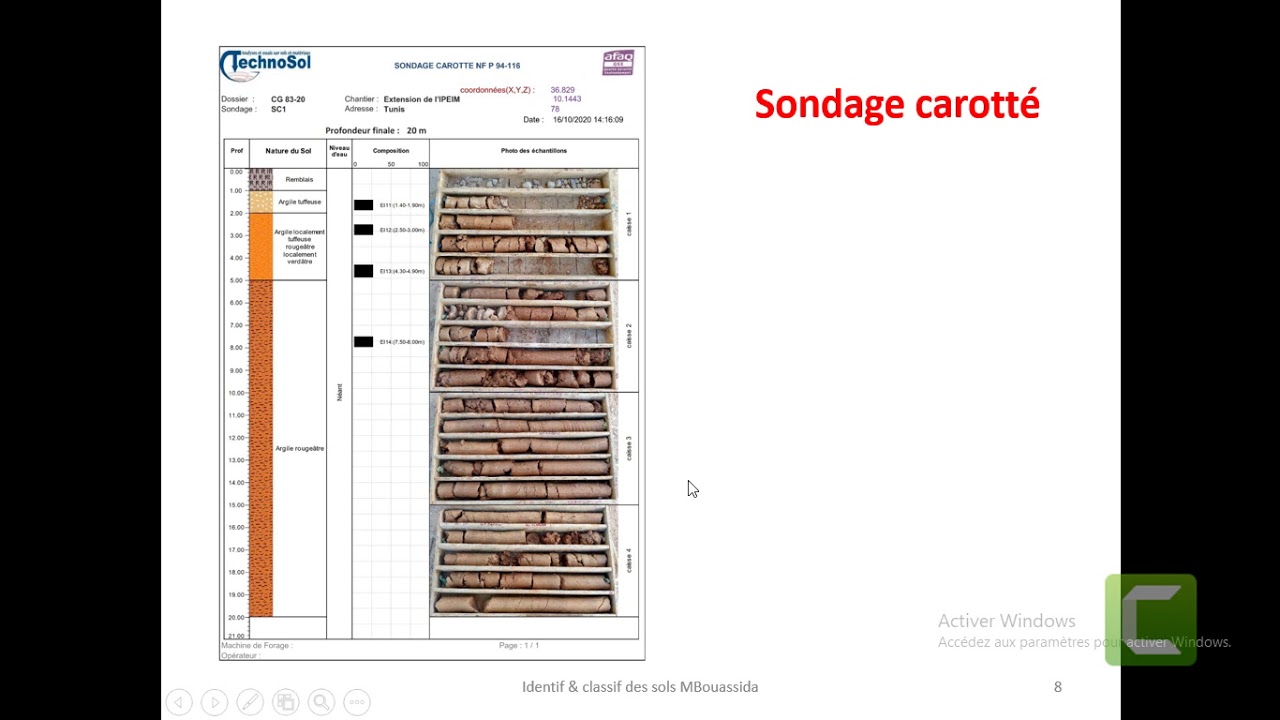 Cours méca sol 1   Chapitre 1 Identification et classification des sols