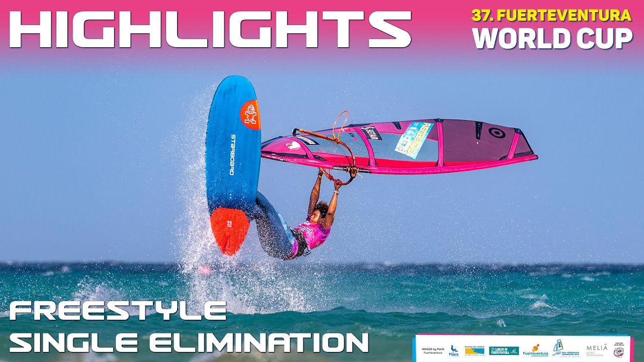 The Single Elimination is Complete on Day 1 of Freestyle | 37. Fuerteventura Windsurf World Cup