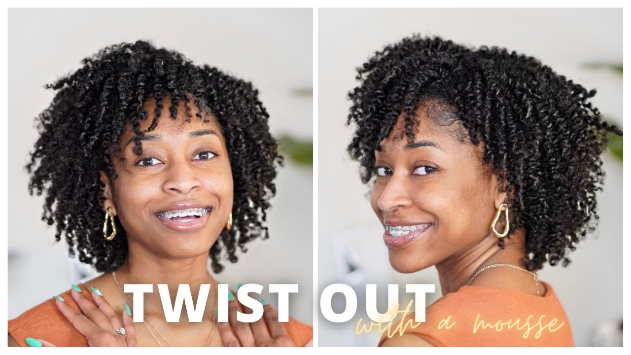 My BEST Twist Out with a Mousse/Texture Foam That LASTS a Week!
