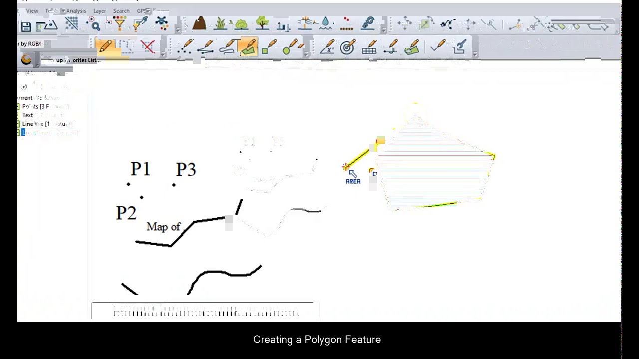 How to Use the Digitizer (Edit) Tool in Global Mapper? | Part 1