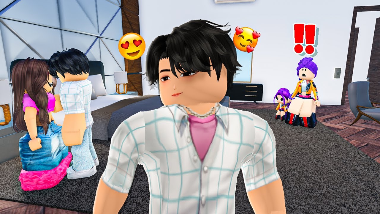 PAPA TROMPE MAMAN DANS ROBLOX ...JINU ET RUMI DANS KPOP DEMONS HUNTERS