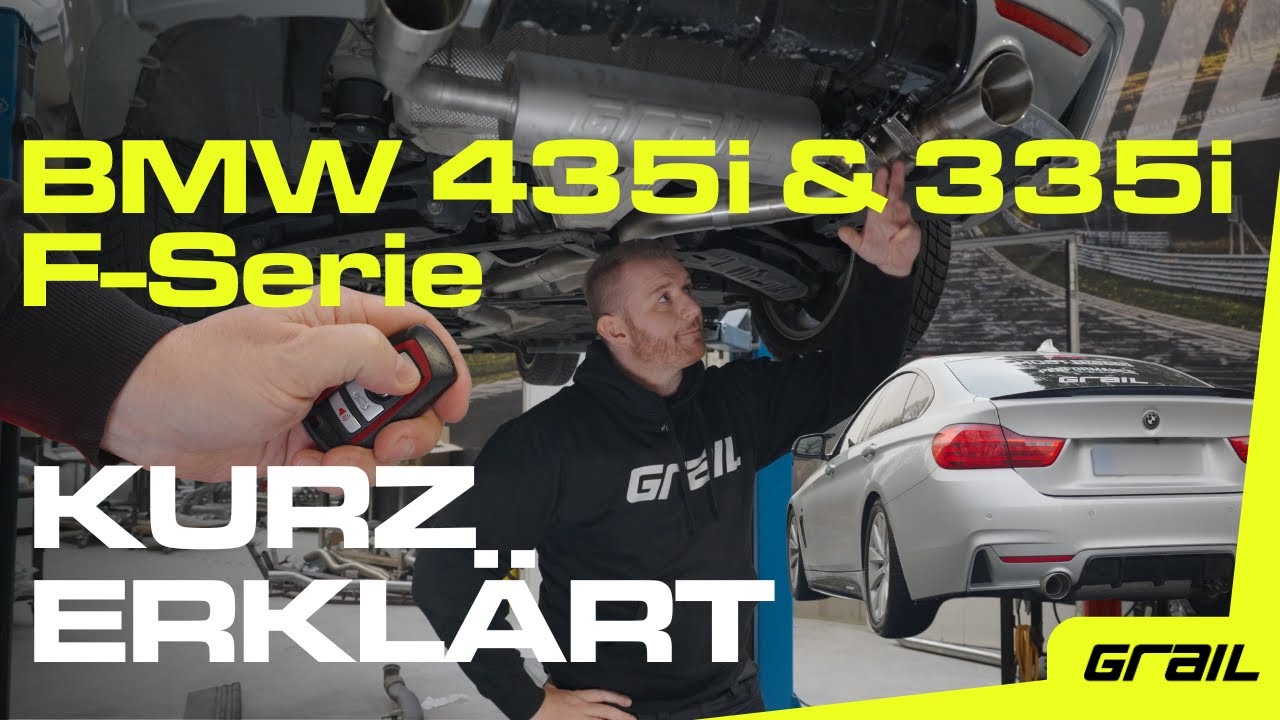 Kurz Erklärt: BMW 435i/335i – Die neue Grail-Abgasanlage mit Klappensteuerung!
