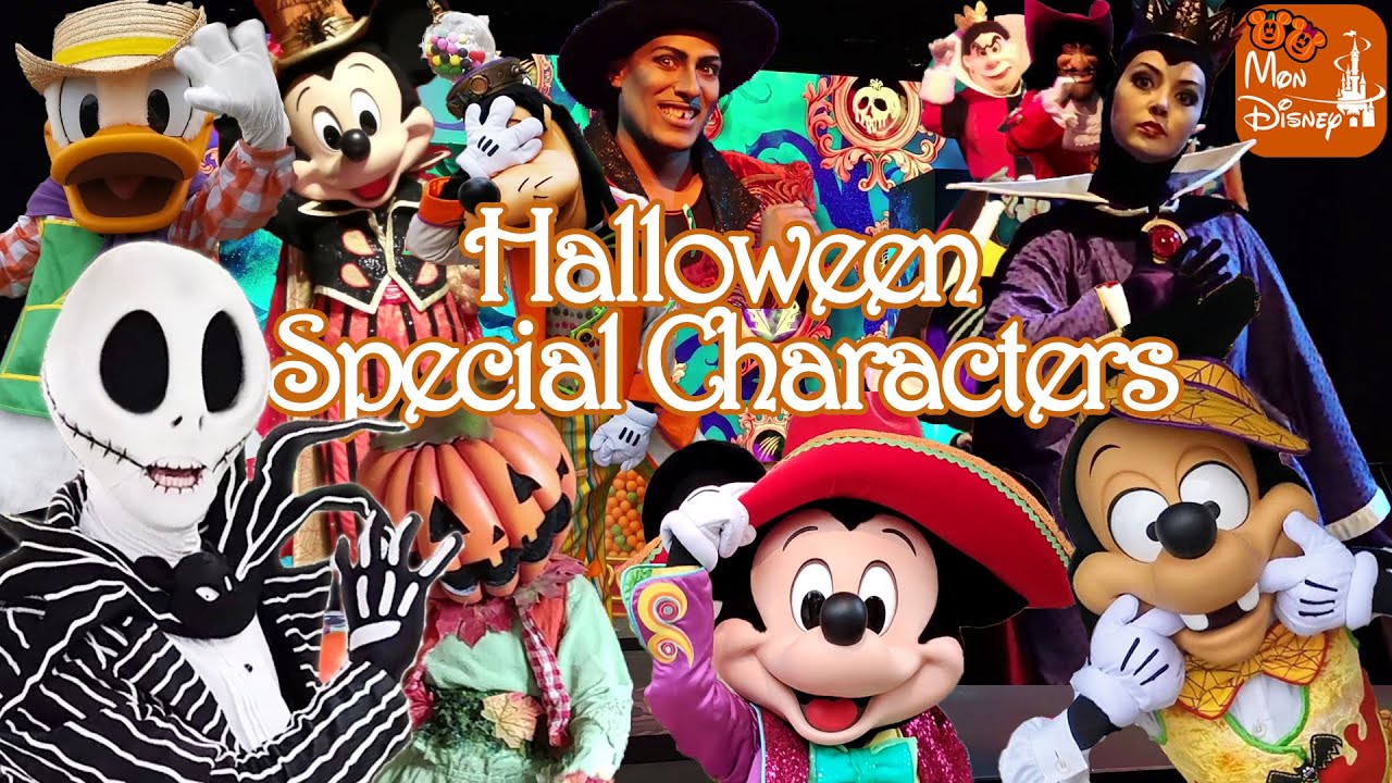 2020 Halloween Disneyland Paris Special Characters !