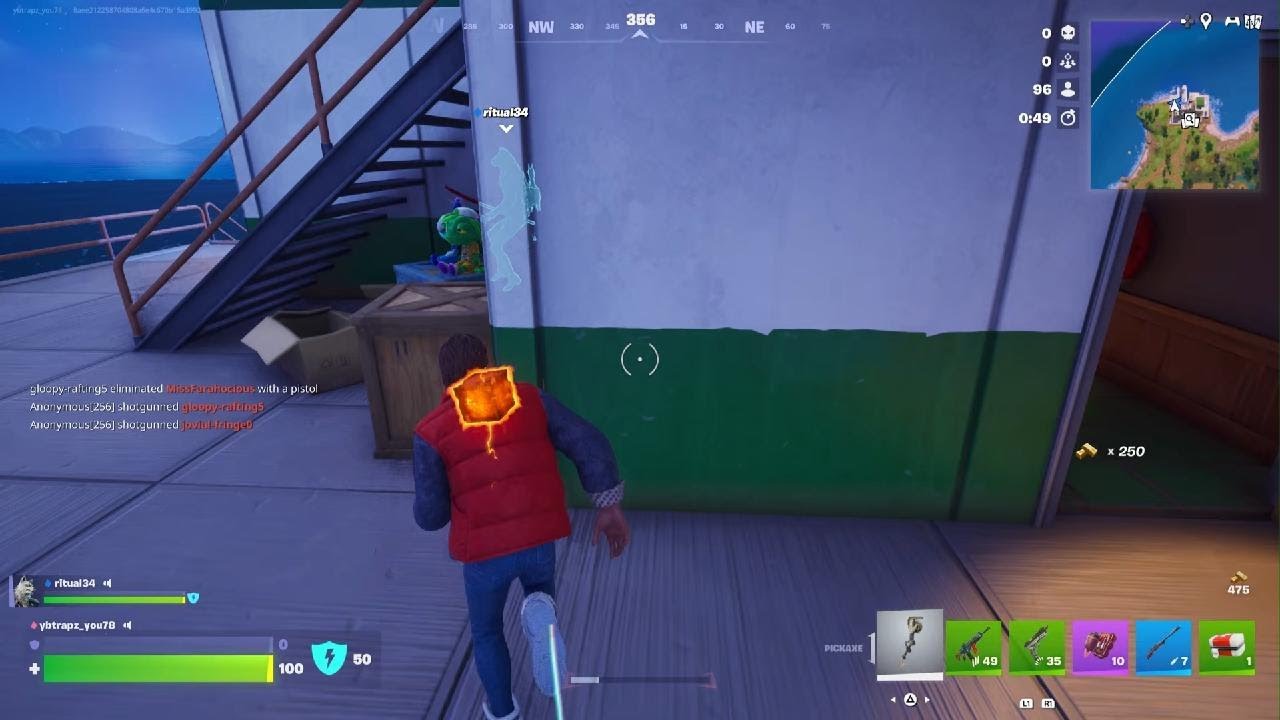 Playing fortnite