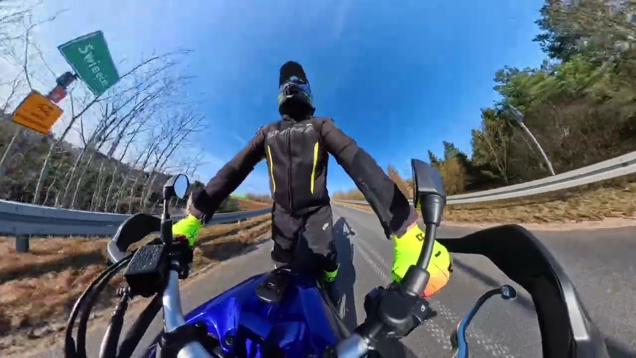 Insta360 X5 Spring on Tenere 700 