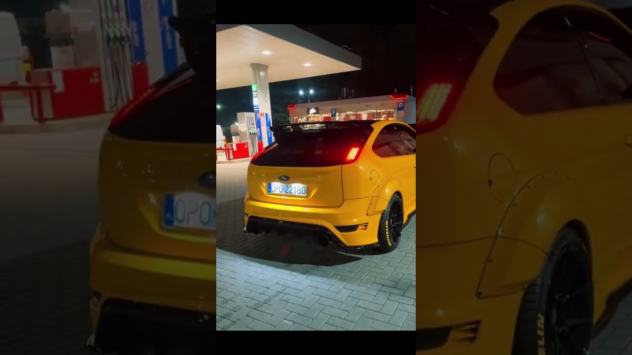 Ford Focus ST MK2 Widebody Exhaust Flames 🔥 