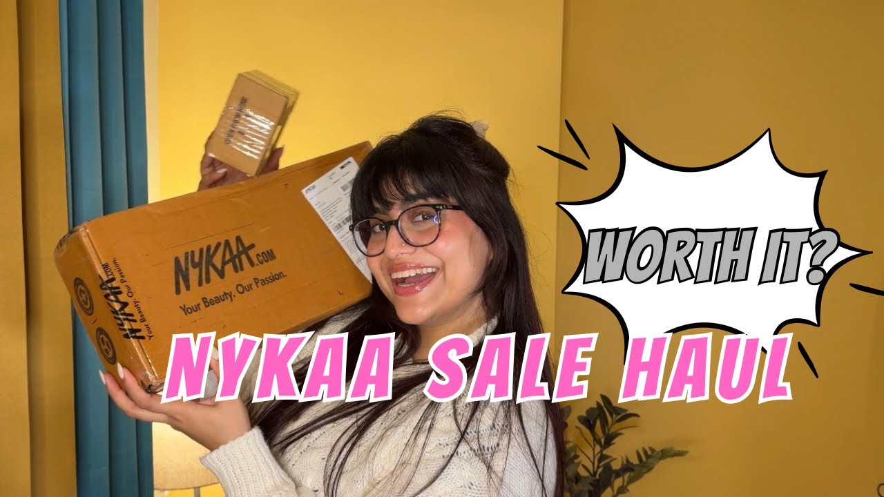 Nykaa Sale Haul 2026 | What I Bought from Nykaa | Makeup & Skincare India
