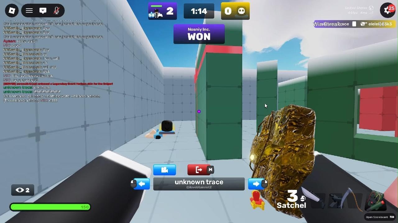 smart man says 1v1 for skin case and loses! (ignore the noskill weapons)