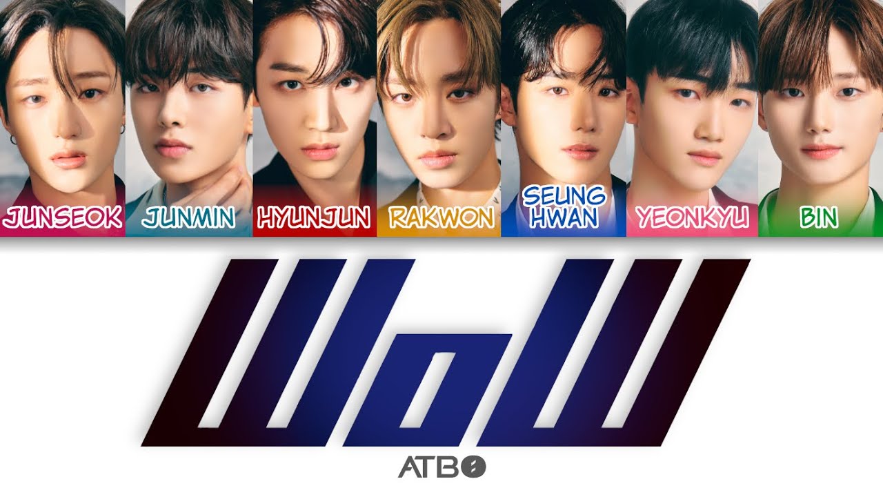 ATBO(에이티비오) - WoW Color Coded Lyrics (han/rom/eng)