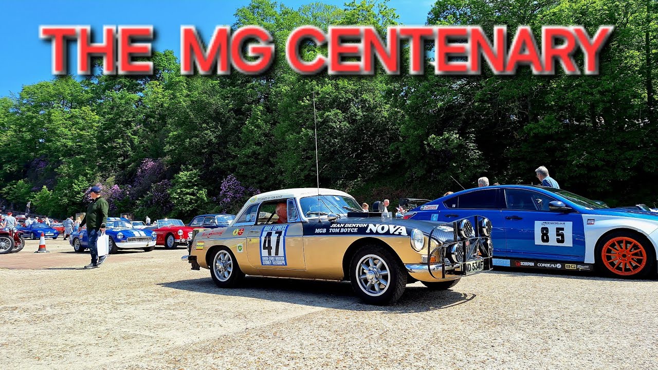 100 Years of MG from Brooklands Museum in Surrey.