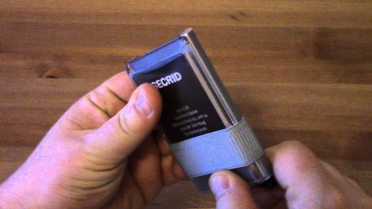 JTPV.ch - Pr&eacute;sentation du Secrid CardSlide