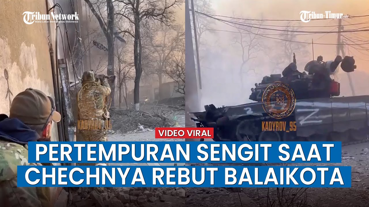 Dimulai Dengan Doa, Sengitnya pertempuran Saat Pasukan Chechnya Rebut Gedung Administrasi Mariupol