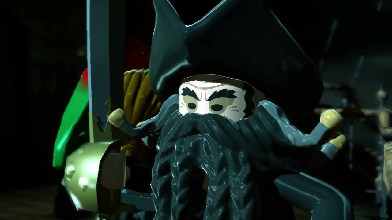 LEGO Pirates of the Caribbean Walkthrough Part 17 - Queen Anne's Revenge (On Stranger Tides)