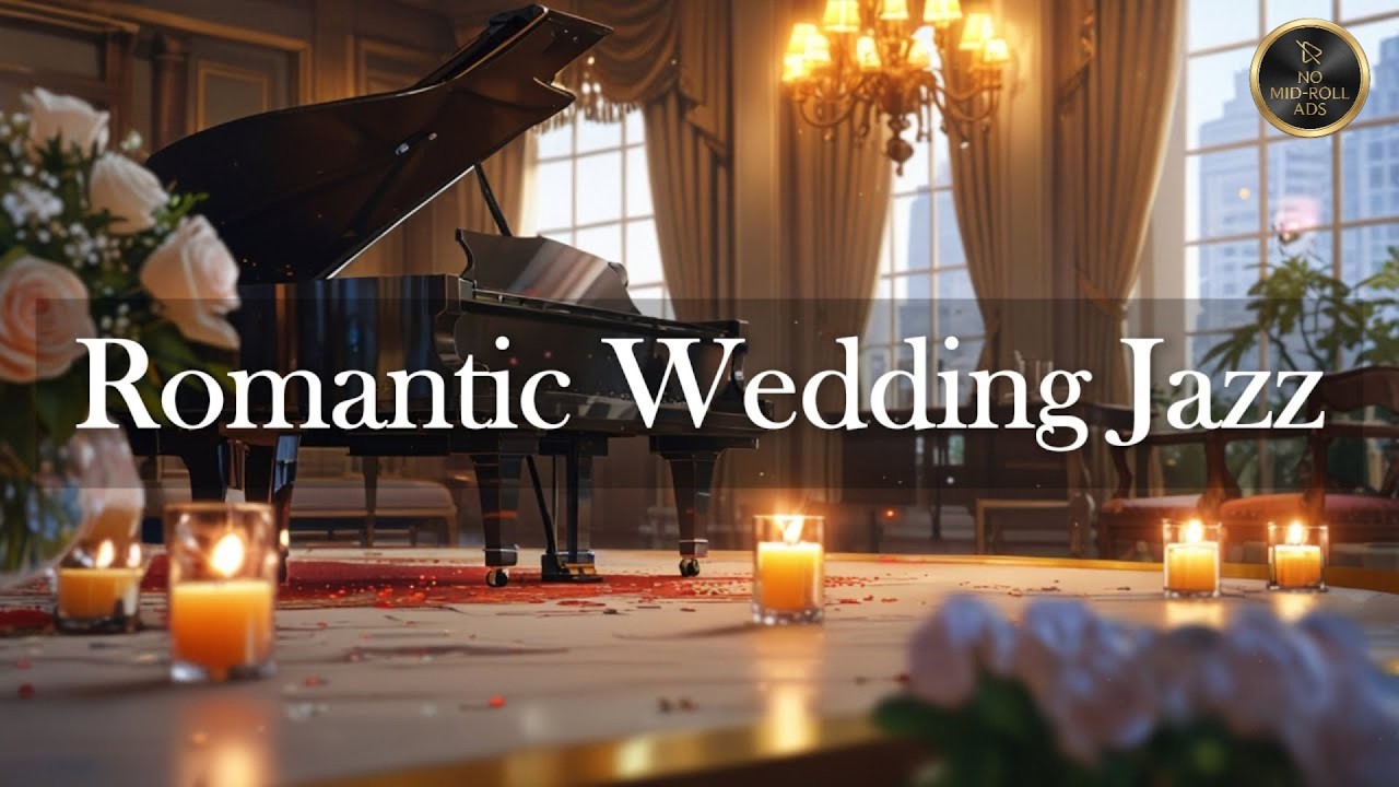 💍Romantic Wedding Jazz Instrumental🎹 | Elegant Background Music✨