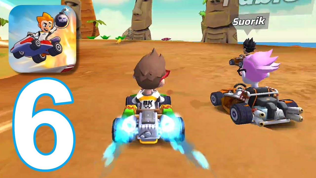 Boom Karts: Multiplayer Kart Racing - Gameplay Walkthrough part 6 (iOS,Android)