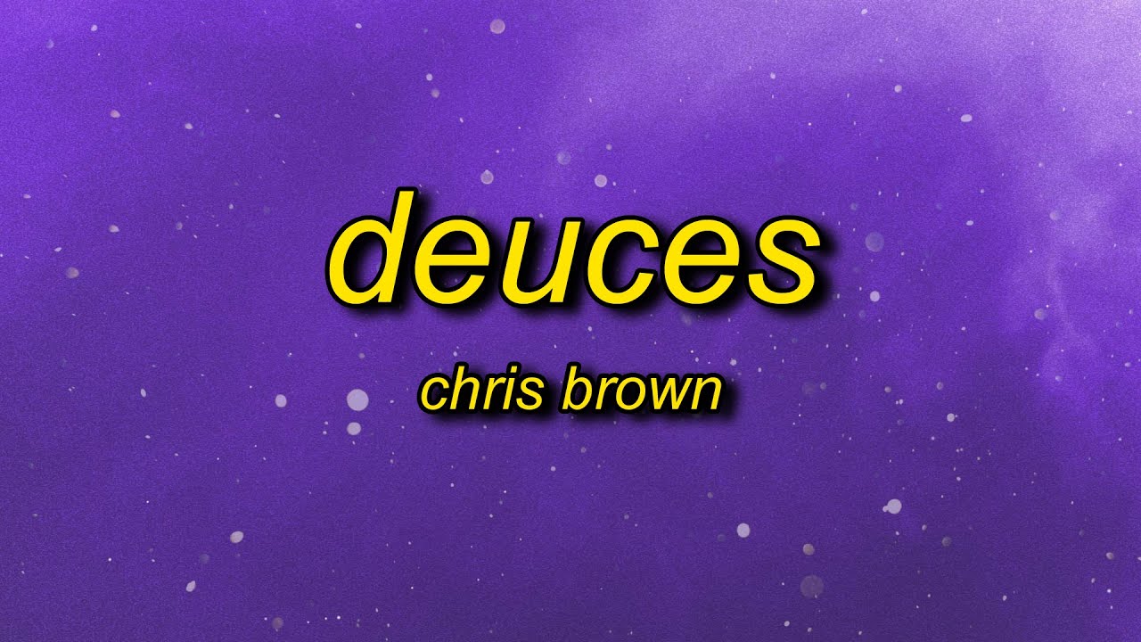 Chris Brown - Deuces (slowed + reverb) Lyrics | when i tell her keep it drama free