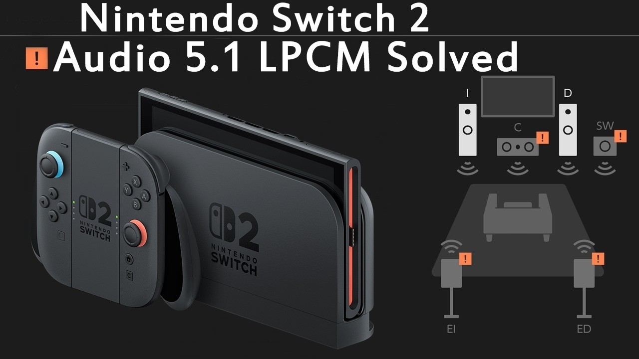 Nintendo Switch 2 5.1 audio resolved