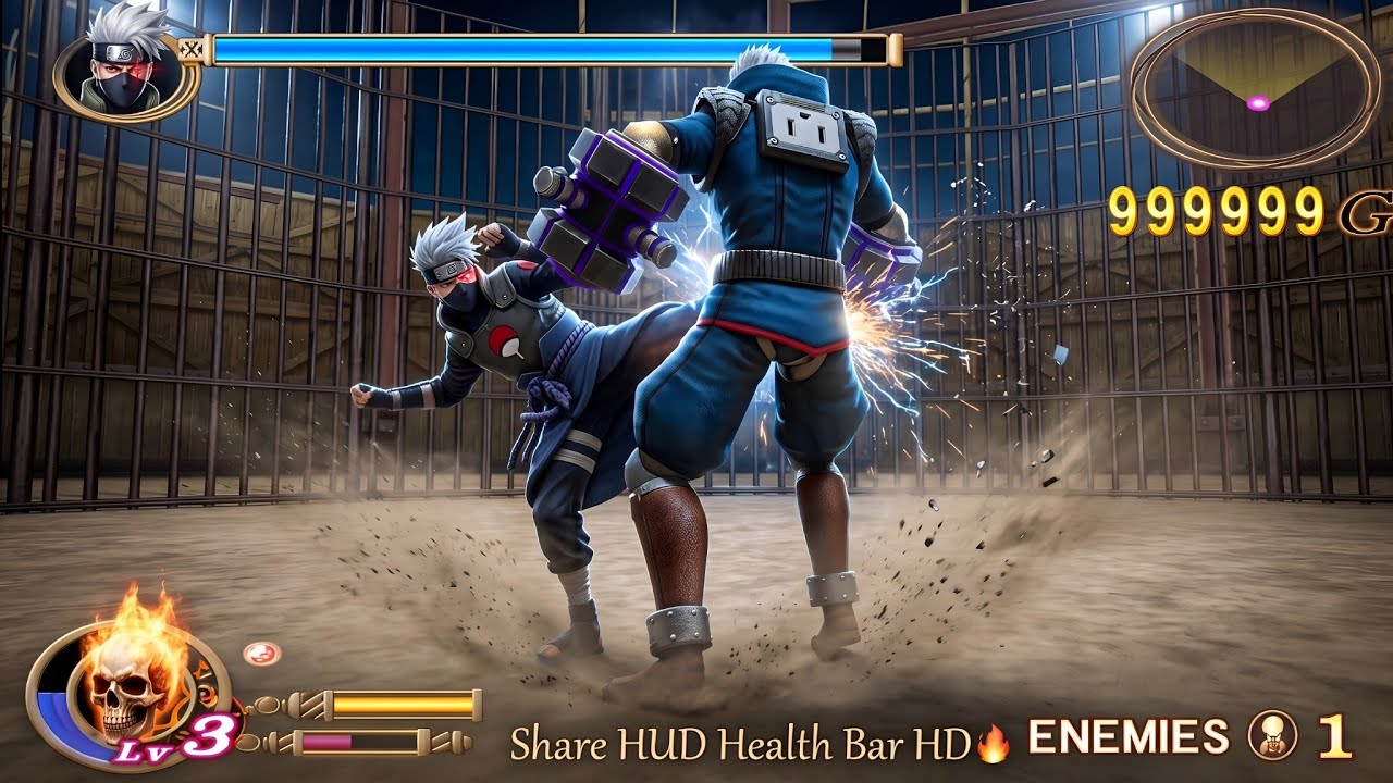 GOD HAND | RING ARENA 1-28 + SHARE TEXTURE BAR HEALTH HD