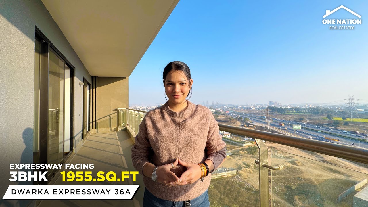 सबसे बड़े Size में 3 BHK Flat For Sale in Krisumi 36A | One Nation