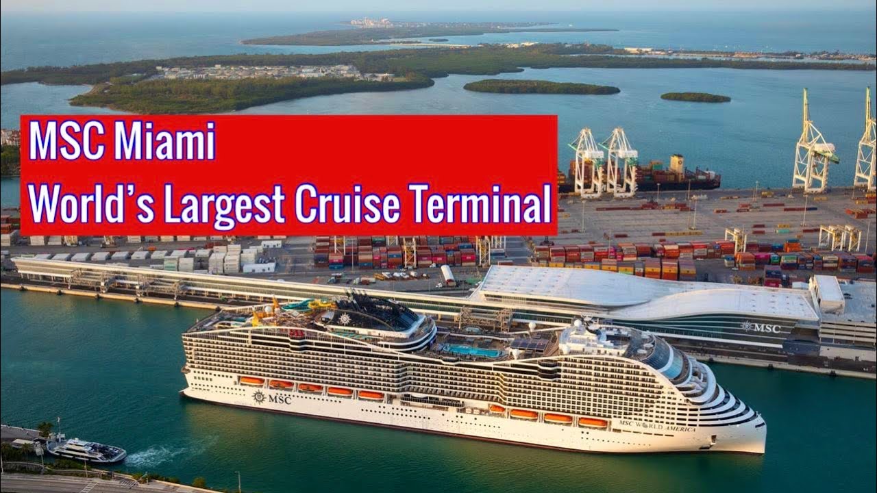 Inside MSC Cruises&rsquo; New World&rsquo;s Largest Futuristic Cruise Terminal in Miami