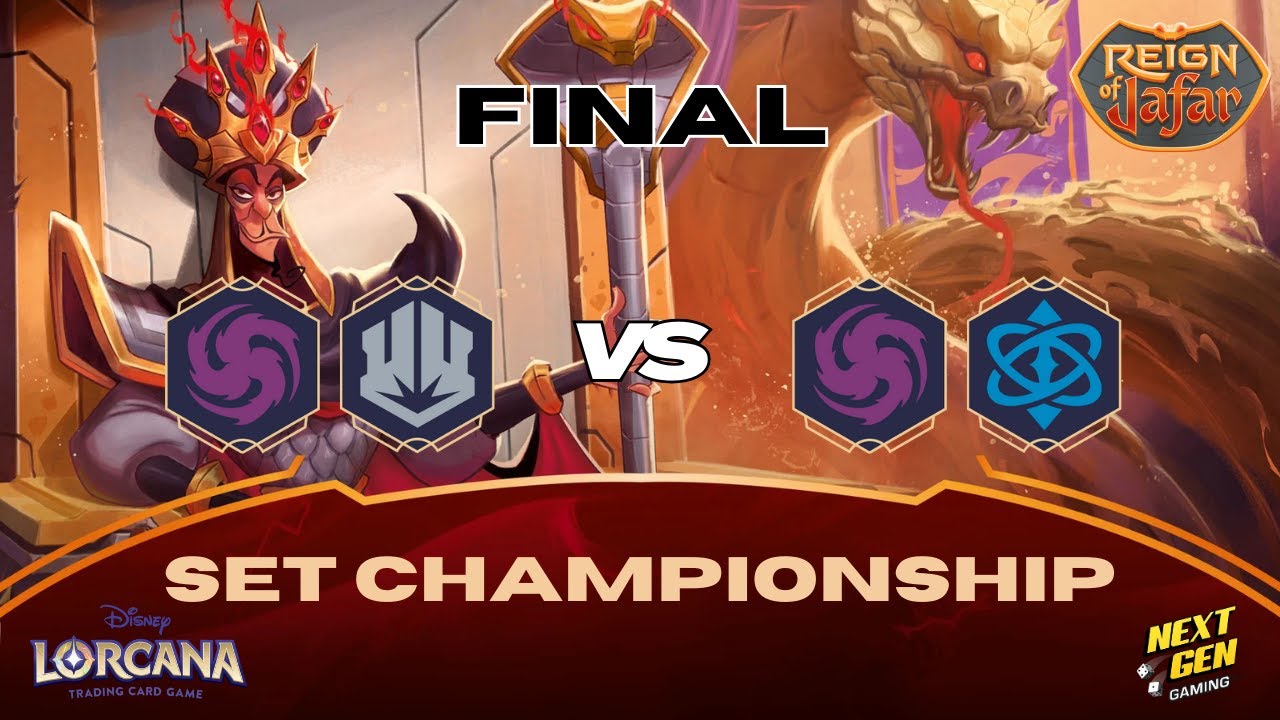 Disney Lorcana Reign of Jafar Set Championship | Final Match | Live Play-by-Play Commentary