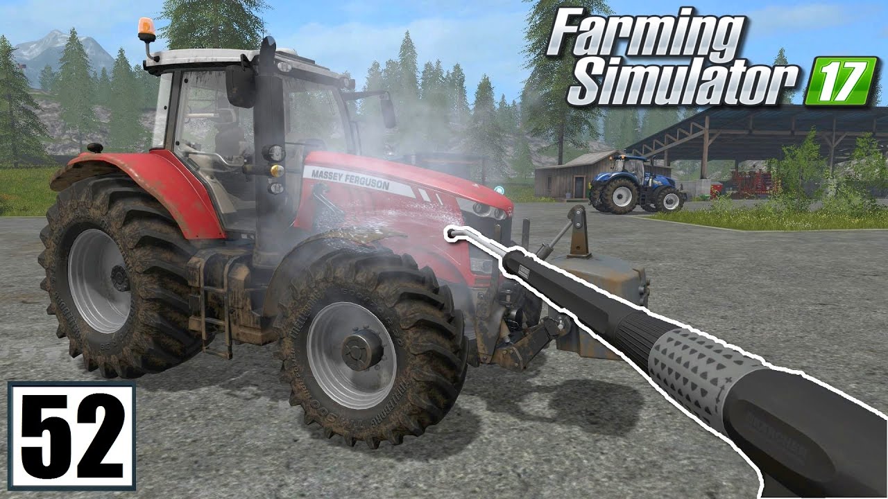 Mycie maszyn - Farming Simulator 17 (#52) | gameplay pl