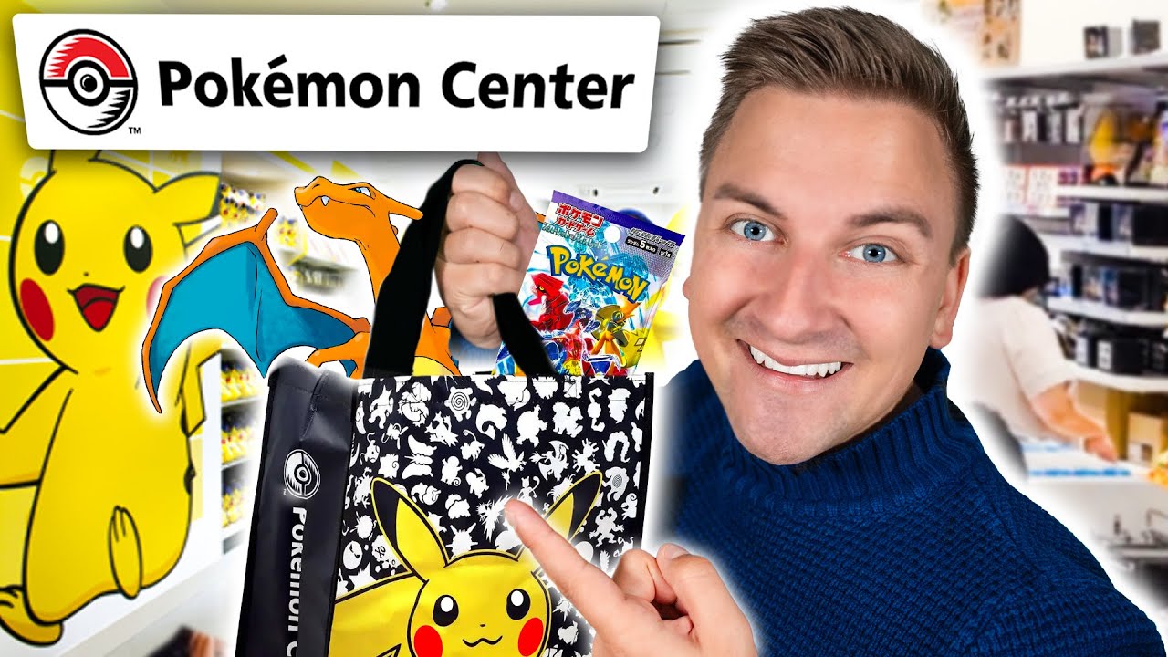 Die große SHOPPING TOUR im Pokémon Center Japan | Pokémon Booster Opening
